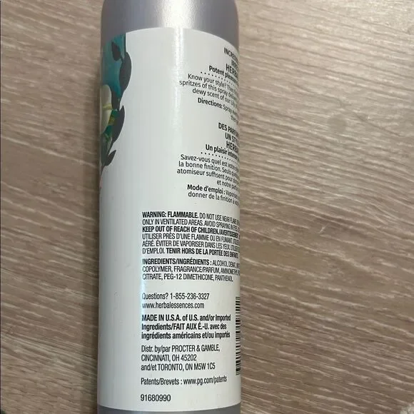 Herbal Essences Set Me Up Hold Me Softly Non-Aerosol Hairspray 8oz - Picture 4 of 7